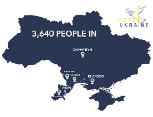 AID BRINGS COMFORT TO THOUSANDS